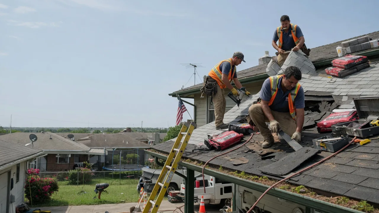 Roof Repair in Boys Ranch, TX near me